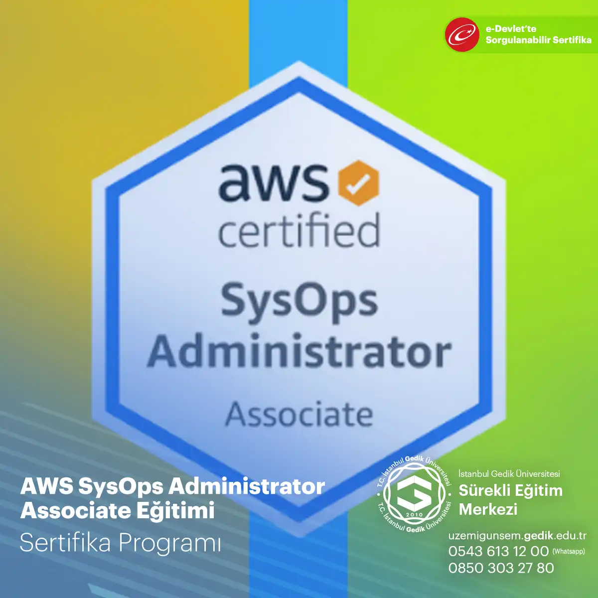 AWS SysOps Administrator Associate Eğitimi 